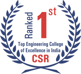 Ranked 3rd Top Engineering College - CSR